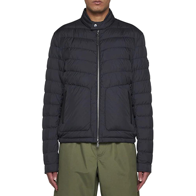 moncler maurienne stand collar short down jacket